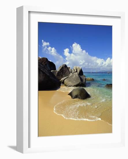 Surf on Beach-Bill Ross-Framed Photographic Print