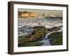 Surf on Four-Mile Beach, Santa Cruz Coast, California, USA-Tom Norring-Framed Photographic Print