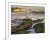 Surf on Four-Mile Beach, Santa Cruz Coast, California, USA-Tom Norring-Framed Photographic Print