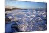 Surf on Rocks, Dunstanburgh Castle, Northumberland, England, United Kingdom, Europe-Peter Barritt-Mounted Photographic Print