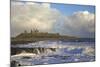 Surf on Rocks, Dunstanburgh Castle, Northumberland, England, United Kingdom, Europe-Peter Barritt-Mounted Photographic Print