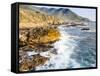 Surf on Rocks, Garrapata State Beach, Big Sur, California Pacific Coast, USA-Tom Norring-Framed Stretched Canvas