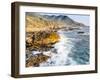 Surf on Rocks, Garrapata State Beach, Big Sur, California Pacific Coast, USA-Tom Norring-Framed Premium Photographic Print