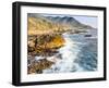 Surf on Rocks, Garrapata State Beach, Big Sur, California Pacific Coast, USA-Tom Norring-Framed Premium Photographic Print