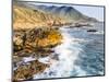 Surf on Rocks, Garrapata State Beach, Big Sur, California Pacific Coast, USA-Tom Norring-Mounted Photographic Print