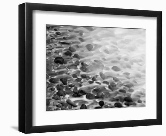 Surf on Stone Beach, Point Lobos State Reserve, California, Usa-Paul Colangelo-Framed Photographic Print