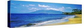 Surf on the Beach, Kapalua Beach, Maui, Hawaii, USA-null-Stretched Canvas