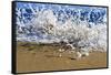 Surf on the Beach, Oahu, Hawaii, Usa-null-Framed Stretched Canvas