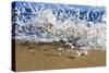Surf on the Beach, Oahu, Hawaii, Usa-null-Stretched Canvas
