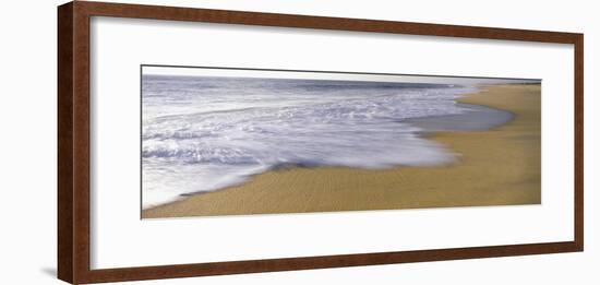 Surf on the beach, Playa La Cachora, Todos Santos, Baja California Sur, Mexico-Panoramic Images-Framed Photographic Print