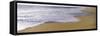 Surf on the beach, Playa La Cachora, Todos Santos, Baja California Sur, Mexico-Panoramic Images-Framed Stretched Canvas