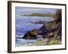 Surf on the Rocks-Barbara Chenault-Framed Art Print