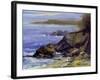 Surf on the Rocks-Barbara Chenault-Framed Art Print