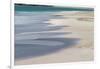 Surf pattern washing up on white sandy beach, Espanola Island, Galapagos Islands, Ecuador.-Adam Jones-Framed Photographic Print