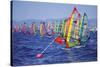 Surf Regatta Start Line-null-Stretched Canvas