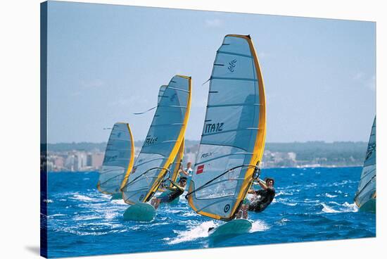 Surf Regatta-null-Stretched Canvas