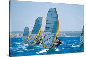 Surf Regatta-null-Stretched Canvas