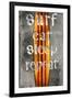 Surf Repeat-Charlie Carter-Framed Art Print