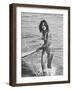 Surf Rider Returning After Surfing-Allan Grant-Framed Premium Photographic Print