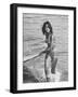 Surf Rider Returning After Surfing-Allan Grant-Framed Photographic Print