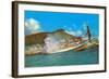 Surf Riders, Hawaii-null-Framed Art Print