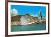 Surf Riders, Hawaii-null-Framed Art Print