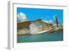 Surf Riders, Hawaii-null-Framed Art Print