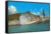 Surf Riders, Hawaii-null-Framed Stretched Canvas