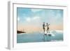 Surf Riders, Hawaii-null-Framed Art Print