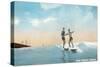 Surf Riders, Hawaii-null-Stretched Canvas