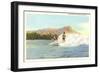 Surf Riders, Waikiki, Hawaii-null-Framed Art Print