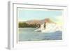 Surf Riders, Waikiki, Hawaii-null-Framed Art Print