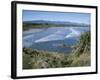 Surf Rolling onto Deserted Beaches, Greymouth, Westland, West Coast, South Island, New Zealand-D H Webster-Framed Photographic Print