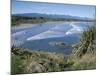 Surf Rolling onto Deserted Beaches, Greymouth, Westland, West Coast, South Island, New Zealand-D H Webster-Mounted Photographic Print