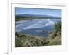 Surf Rolling onto Deserted Beaches, Greymouth, Westland, West Coast, South Island, New Zealand-D H Webster-Framed Photographic Print