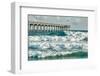 Surf's up at Pensacola Beach Fishing Pier-forestpath-Framed Photographic Print