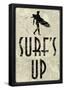 Surf's Up Distressed-null-Framed Poster