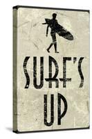 Surf's Up Distressed-null-Stretched Canvas