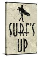 Surf's Up Distressed-null-Stretched Canvas