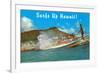 Surf's Up Hawaii, Diamond Head-null-Framed Premium Giclee Print