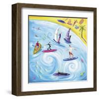 Surf's Up-Jo Parry-Framed Giclee Print