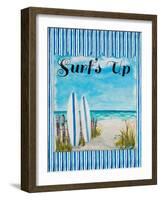 Surf's Up-Julie DeRice-Framed Art Print
