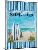 Surf's Up-Julie DeRice-Mounted Art Print