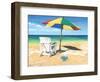 Surf, Sand Summer-Scott Westmoreland-Framed Art Print