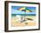 Surf, Sand Summer-Scott Westmoreland-Framed Art Print