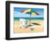 Surf, Sand Summer-Scott Westmoreland-Framed Art Print