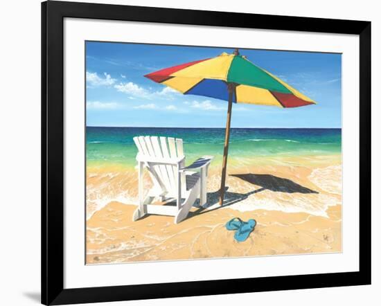 Surf, Sand Summer-Scott Westmoreland-Framed Art Print