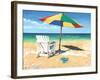 Surf, Sand Summer-Scott Westmoreland-Framed Art Print