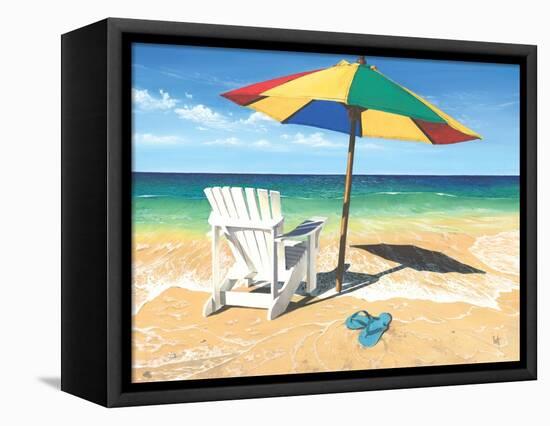 Surf, Sand Summer-Scott Westmoreland-Framed Stretched Canvas