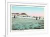 Surf Scene, Old Orchard, Maine-null-Framed Art Print